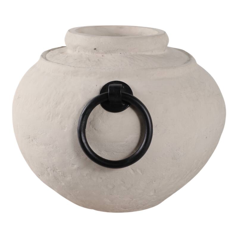 Pottery Ecomix Vase with Handles Modern Boho Style Versatile Display