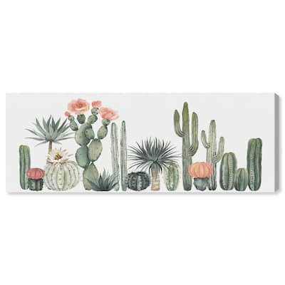 Cactus Over Doors Panoramic Canvas by Art Remedy, Gallery Wrapped