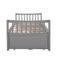 preview thumbnail 13 of 26, Elegant design,Daybed with Trundle and Drawers, Twin Size,Solid Construction