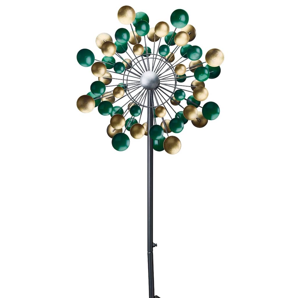 Southern Patio Lots of Dots Wind Spinner Yard Stake