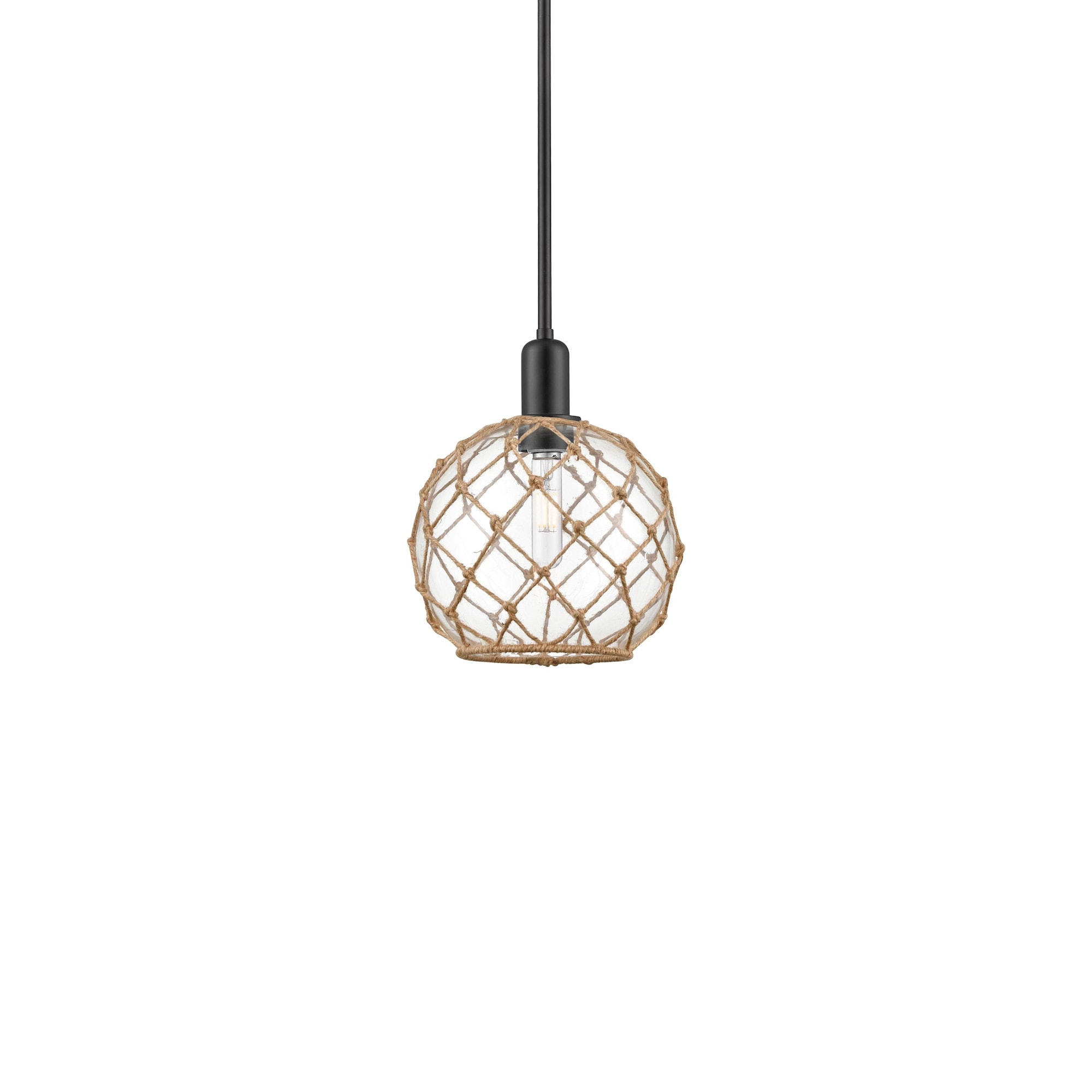 Innovations Lighting 716-1S-13-10 Farmhouse Rope Pendant Farmhouse