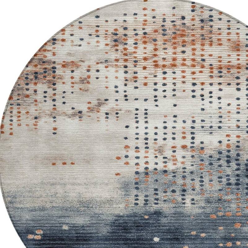 HomeRoots Geometric Transitional Rectangle Outdoor Rug