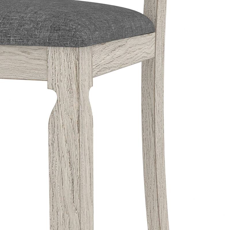 100% Solid Oak Wood Dining Chairs by VECELO, Dining Chairs Set of 2/4/6, Kitchen Dining Chairs with Sturdy Solid Wood Frame