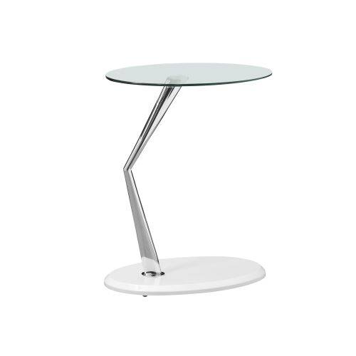 Monarch Specialties Side Table Vi 24 Inch Tall Contemporary Table Vi 24 Inch Tall Contemporary