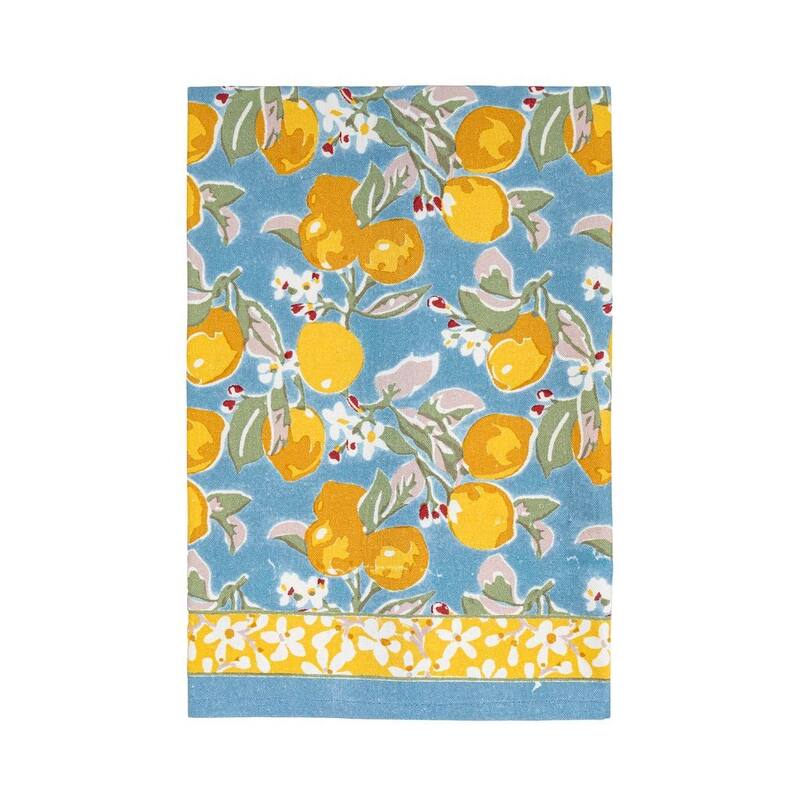 Couleur Nature Citron Tea Towels - Set of 3 - 20" x 30"