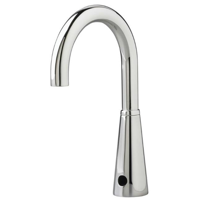 American Standard 605B135.002 Selectronic Gooseneck Touchless Faucet, - Polished Chrome - Polished Chrome