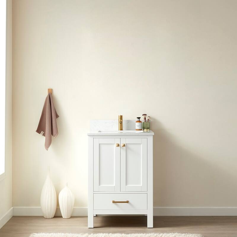 Miseno MV785024-NM Shannon 24" Free Standing Single Basin Vanity Set