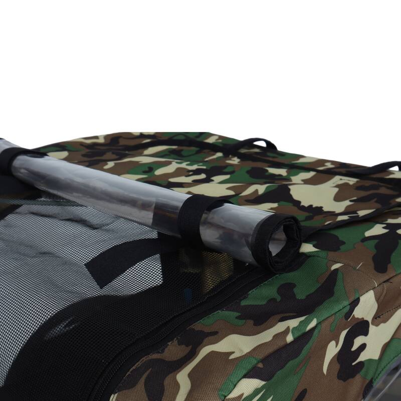 Pet Bike Trailer Dog Cart for Bicycle, Suitable for Small and Medium Pets, Easy Folding Cart Frame, Non-Slip Floor