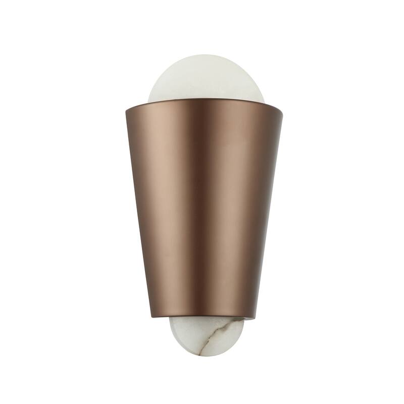 Varaluz Rock On 2-Light Wall Sconce - Brontourage/Matte Black