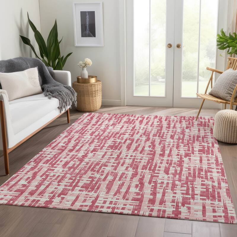 Premium Washable Super Soft Abstract Weave Mayfield Rug