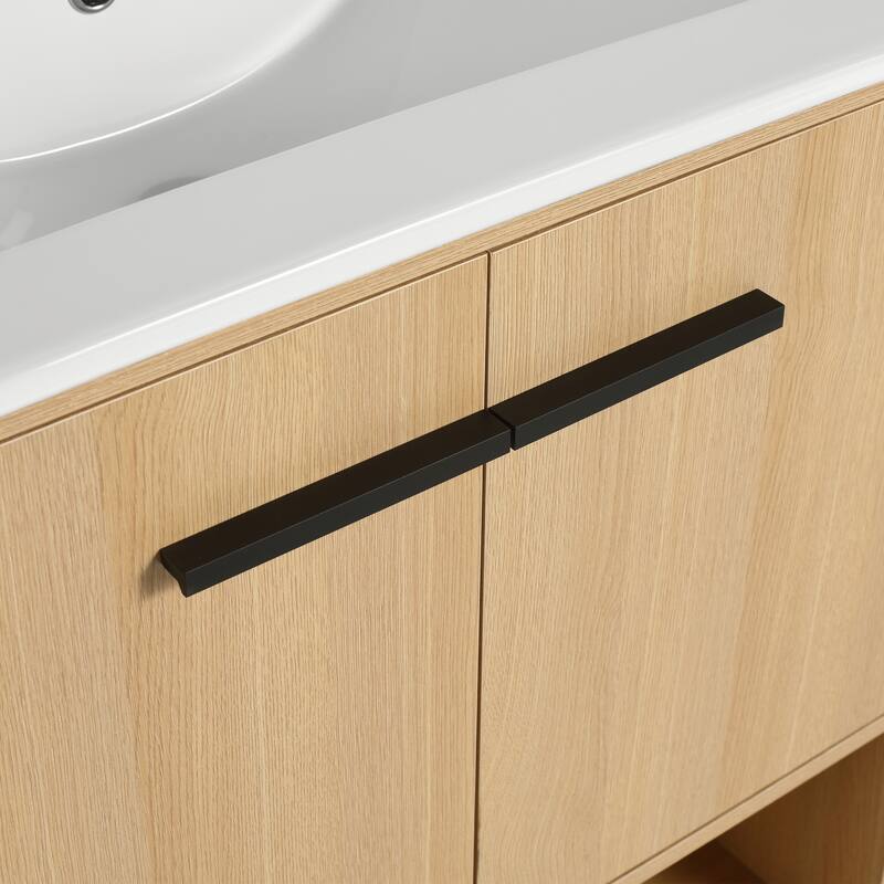 30" Bathroom Vanity with Ceramic Sink