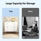 preview thumbnail 11 of 18, 3-Drawer Kids Dresser and Nightstand: Multi-Purpose Storage Cabinet for Nursery, Toddler Room, Bedroom, and Living Room