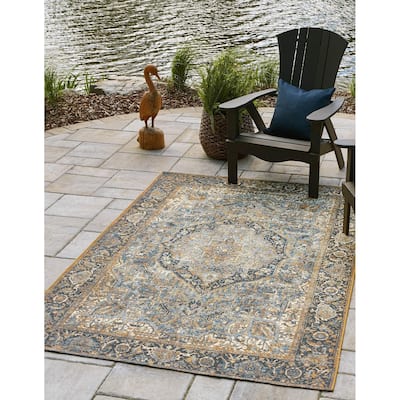 Outdoor Nirie Collection Area Rug