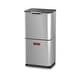 preview thumbnail 1 of 18, Joseph Joseph Totem Max 60L Dual Trash Can and Recycle Bin (15.85 US Gallons) Stainless Steel
