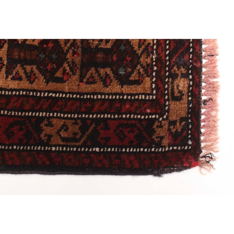 ECARPETGALLERY Hand-knotted Teimani Light Brown Wool Rug - 2'11 x 4'0