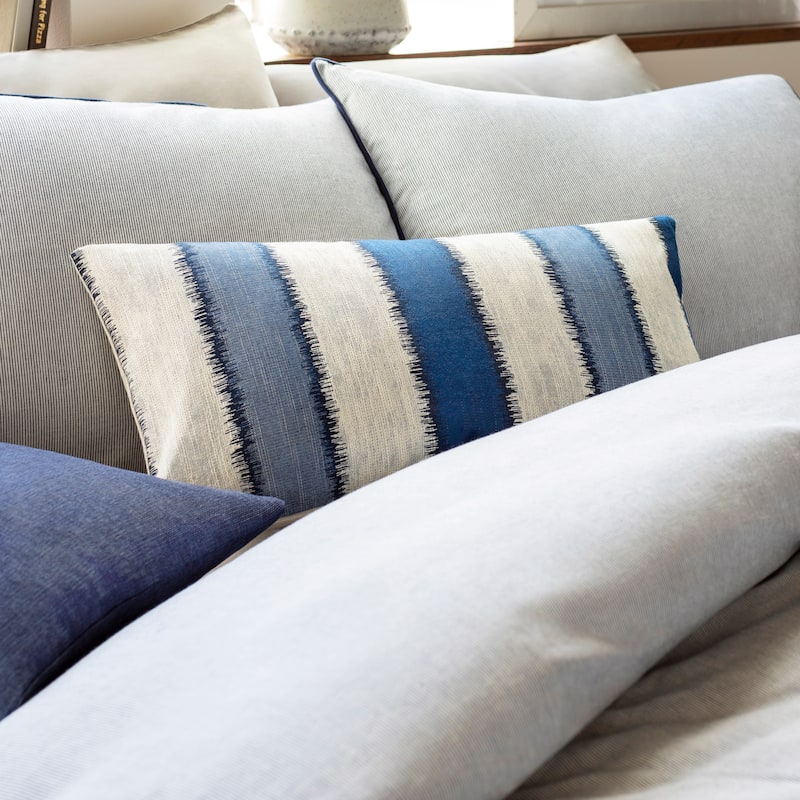Artistic Weavers Etta Striped Coastal 14x24-inch Lumbar Throw Pillow