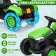 preview thumbnail 25 of 26, Hetoy 3 in 1 Ride on Tractor, 12V Ride on Bulldozer with Detachable Trailer