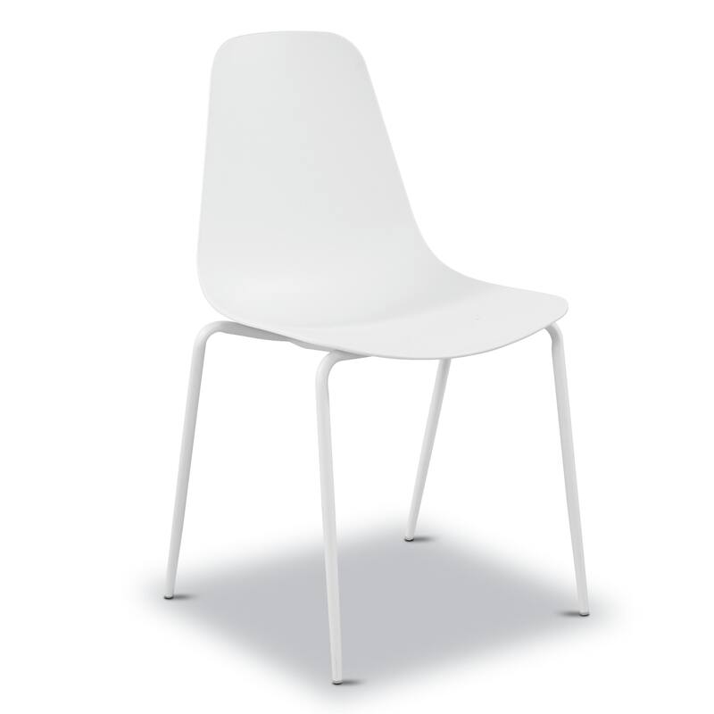 Poly & Bark Isla Stackable Dining Chair (Set of 4)