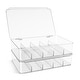 preview thumbnail 7 of 5, Sorbus Sunglasses Organizer - 2 Pack Stackable Eyeglass Storage Case