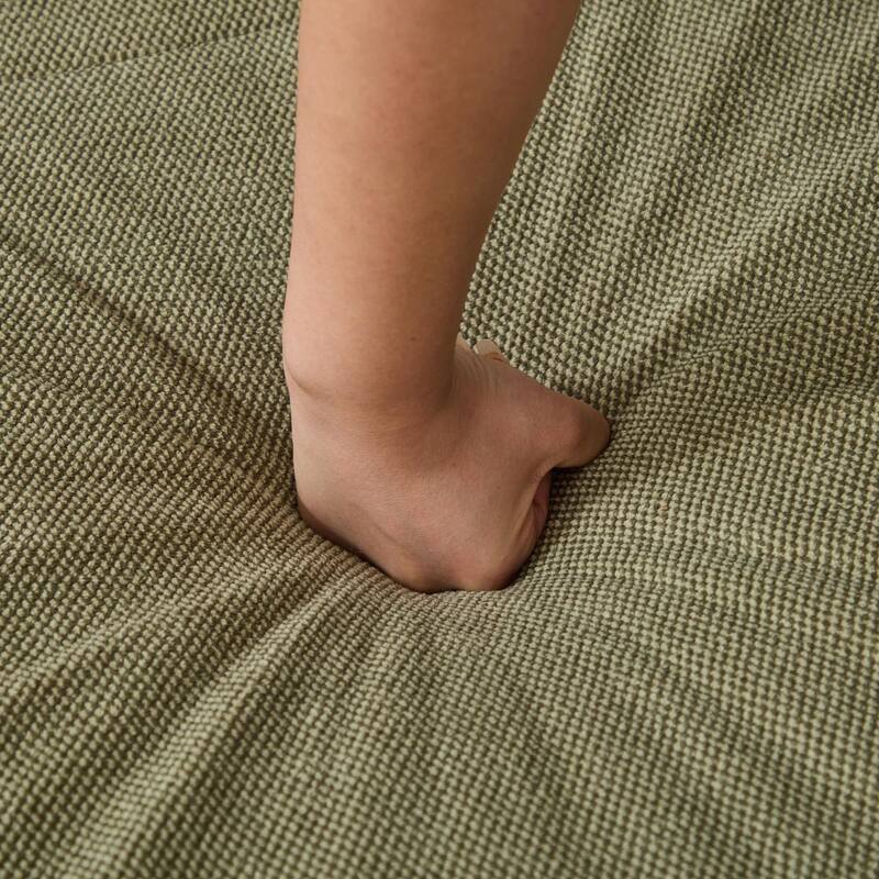 52.75" W Oversized Round Accent Chair 360° Swivel Barrel Chair with Wheels & Adjustable Phone Stand