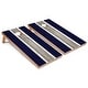 preview thumbnail 1 of 5, Navy Striped Outdoor Cornhole Set All-Weather 2x4 - Include ALL Accessories