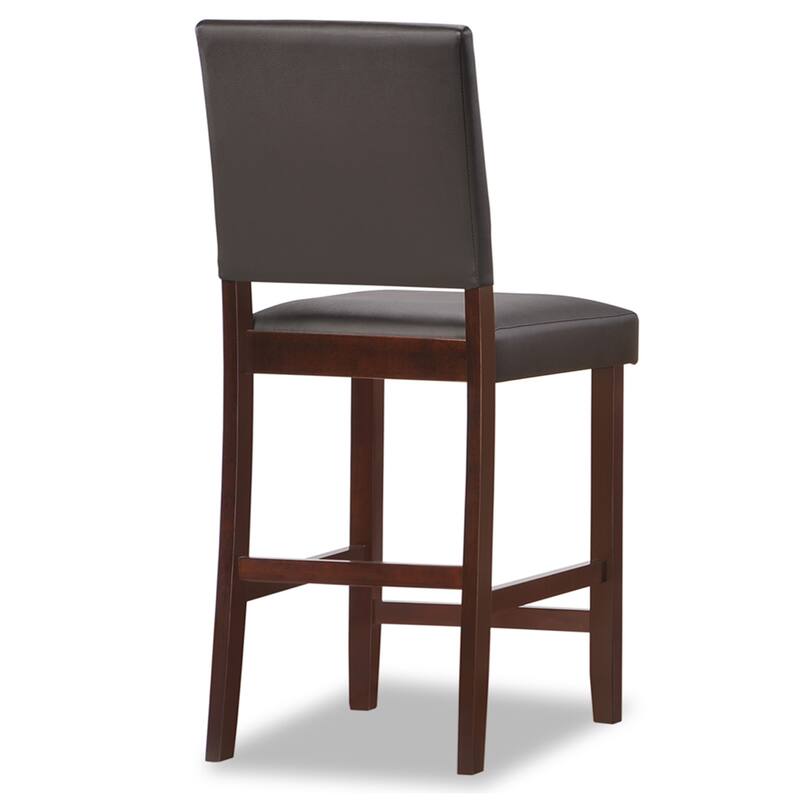 Leick Home Brax Upholstered Counter Height Barstool