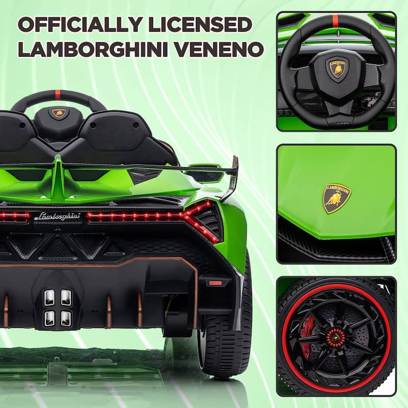 12V Ride on Car Licensed Lamborghini Electric Car for Kids Remote Control
