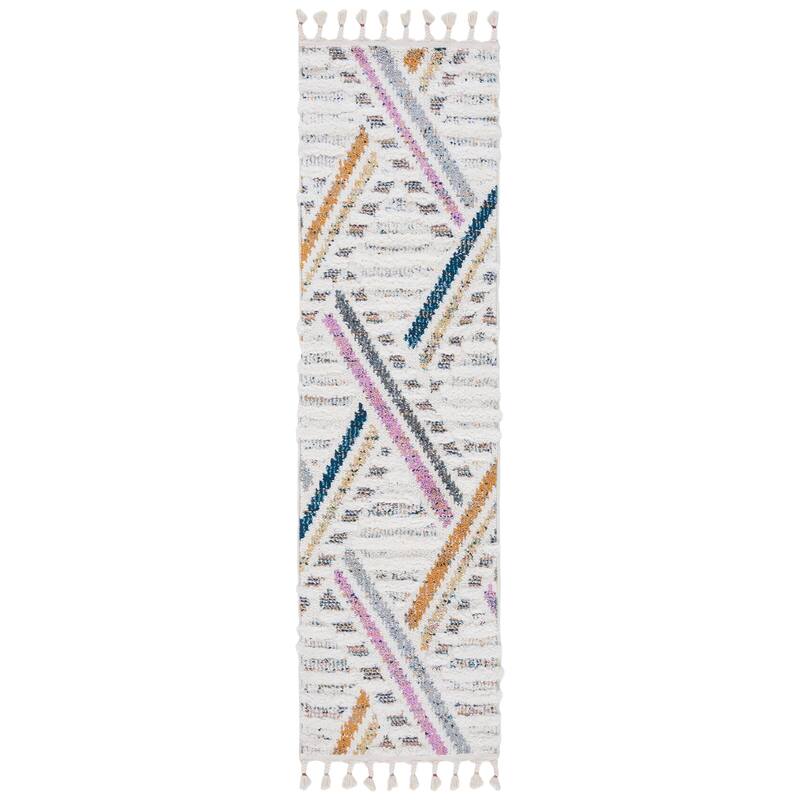 SAFAVIEH Moroccan Fringe Shag Thomasine Rug