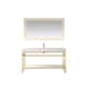 Option Brushed Gold / White