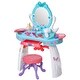 preview thumbnail 2 of 16, Qaba Kids Vanity Makeup Table Set with Chair, Pretend Play Toy for 3 Year Old Girls and Above