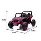 preview thumbnail 14 of 19, 24V Two-Seater Kids Ride-On UTV with Remote Control, Four-Wheel Suspension, Bluetooth, LED Lights, for Kids 3+