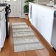 preview thumbnail 89 of 132, Premium Washable Super Soft Modern Ombre Stripe Mayfield Rug Ivory - 2'3" x 7'6"