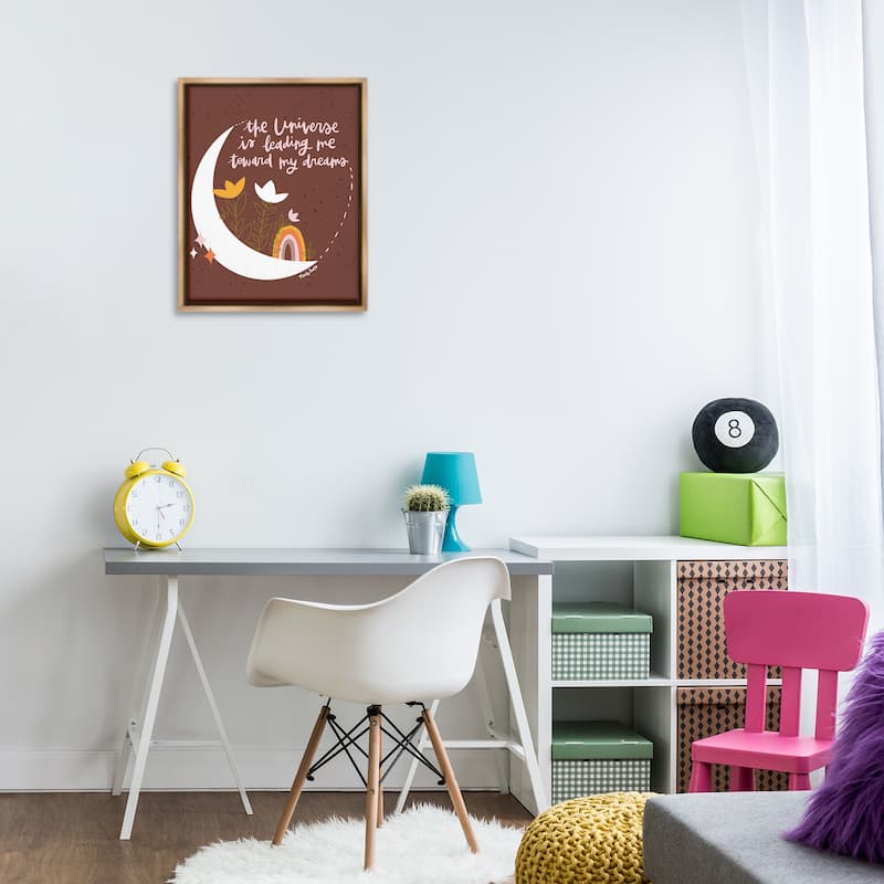 Stupell Leading Me To My Dreams Framed Floater Canvas Wall Art Design By Mandy Ford Art + Illustration