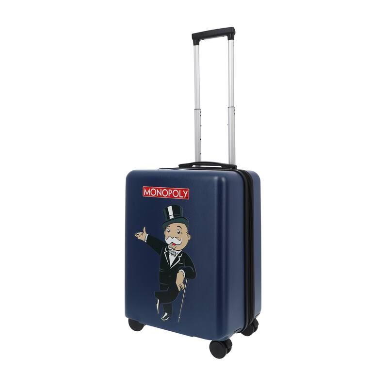 Hasbro Monopoly Ful 22.5" carry-on luggage