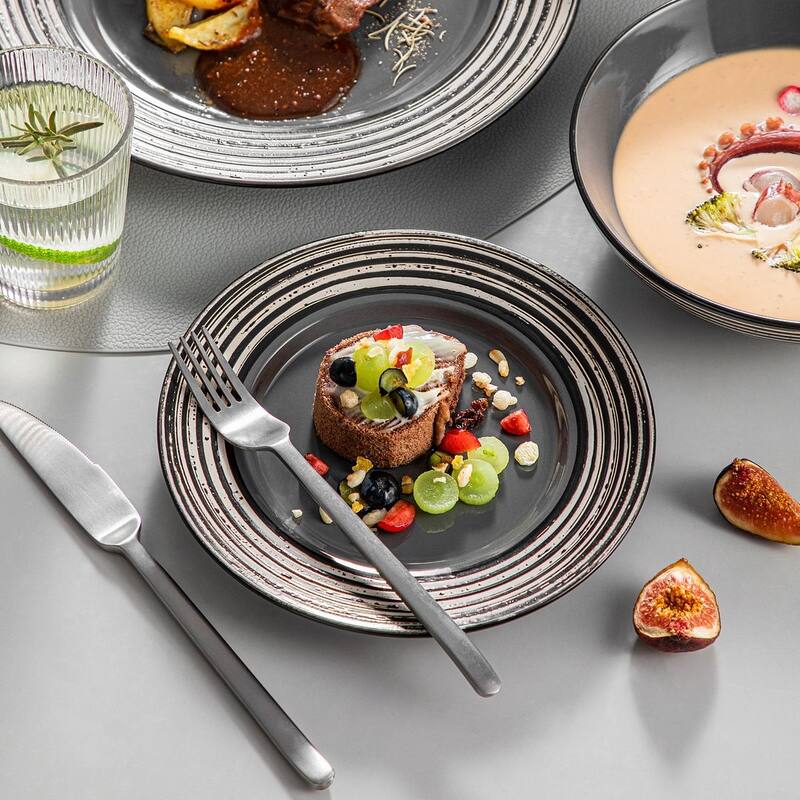 vancasso ARBRE 16-Piece Stoneware Dinnerware Set, Service for 4