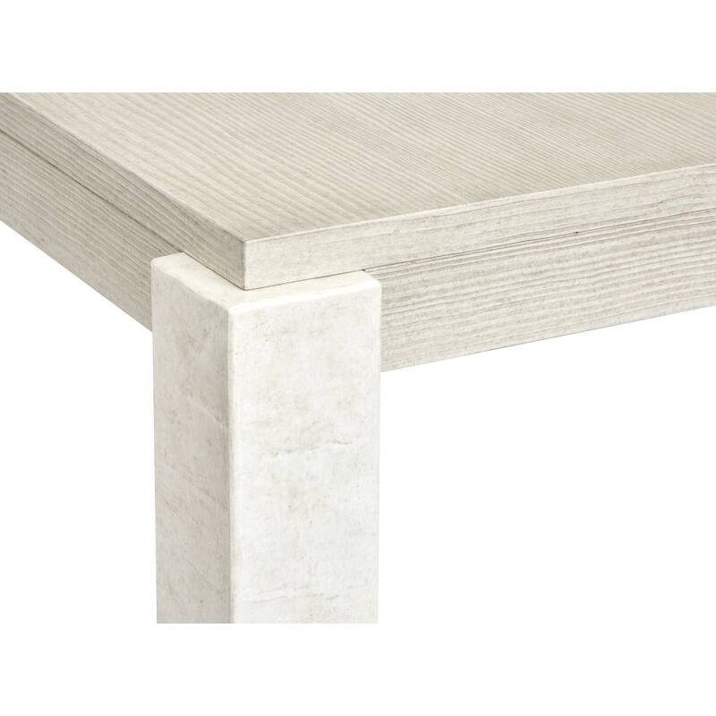 Magnussen Home Lorelei Misty Cloud Extendable Rectangular Dining Table - 44''W x 68''D x 29.75''H