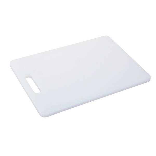 Good Cook 10098 Plastic Cutting Board, 8" x 11", White