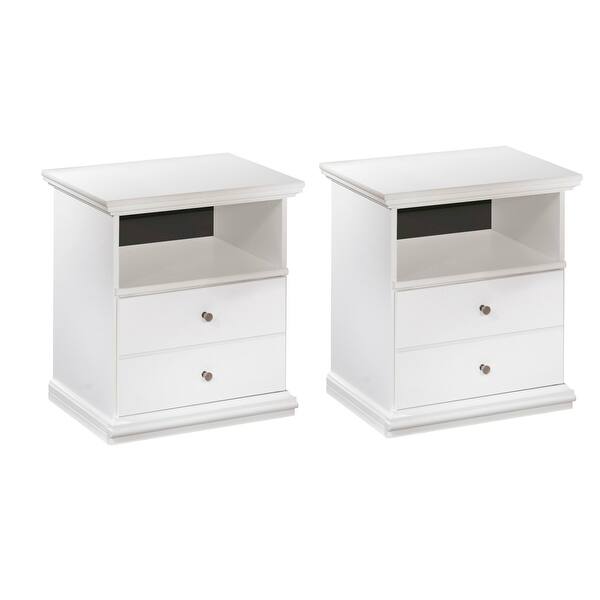 Bostwick Shoals One Drawer Nightstand - White Bostwick Shoals One Drawer Nightstand - White