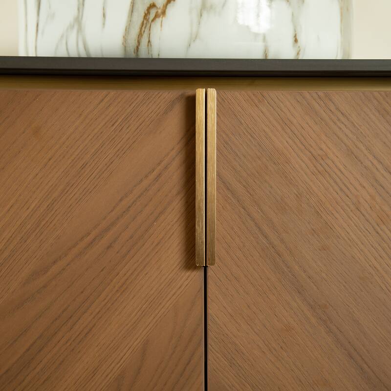 Wall Mounted Bathroom Vanity with Sintered Stone Countertop and Sink