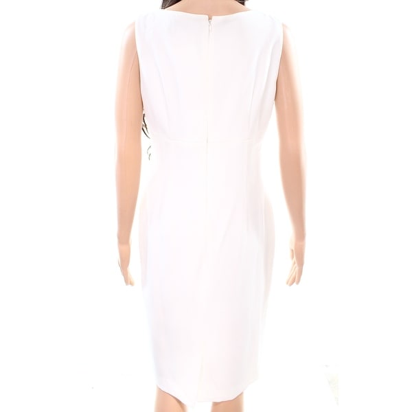 kasper white dress