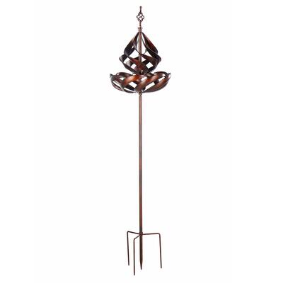 Grand Two-Tier Wind Catcher - Outdoor - Antique Copper Finish