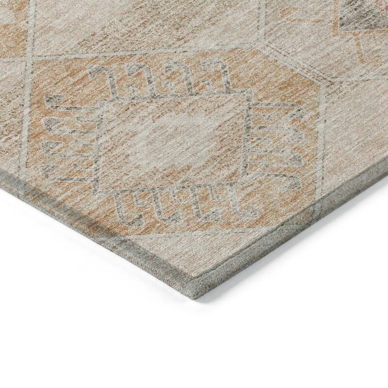 HomeRoots Aztec Transitional Rectangle Outdoor Rug