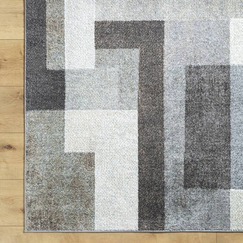 Livabliss Hyde Park Casual Abstract Area Rug