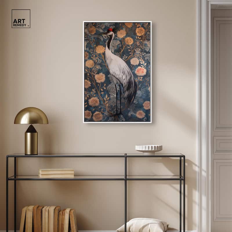 Botanical Bird II Canvas by Art Remedy