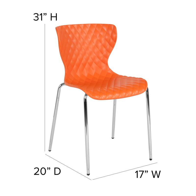 Contemporary Faux Upholstered Chair