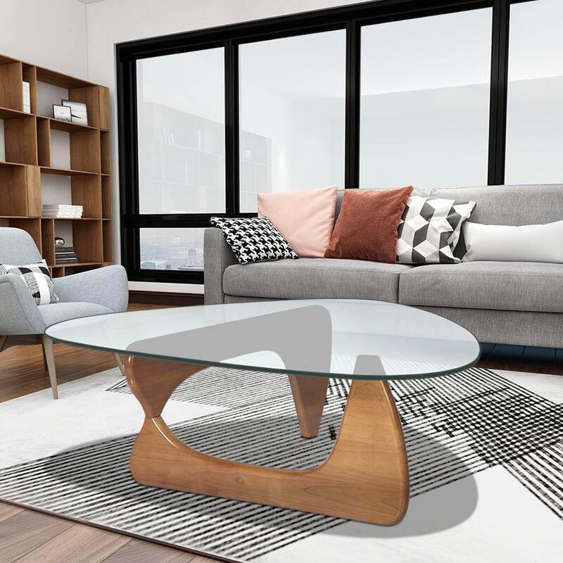 Home Modern Triangle coffee table