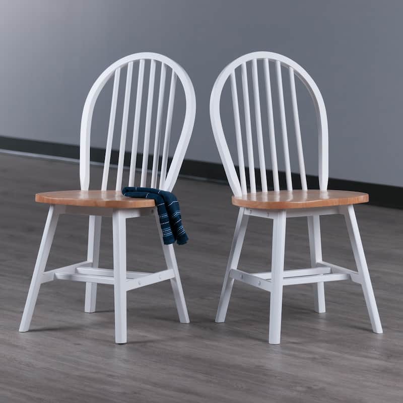 Windsor 2-Pc Chair Set - 17.91 x 20.57 x 36.72 inches