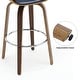 preview thumbnail 142 of 186, 26"/29" Faux Leather Swivel Bar Stools, Wood Counter Stool