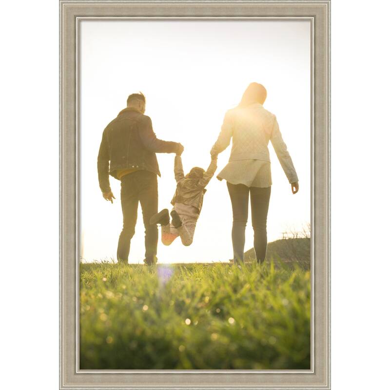 Mezzo Silver Framed Picture Frame, Photo Frame - 24x36