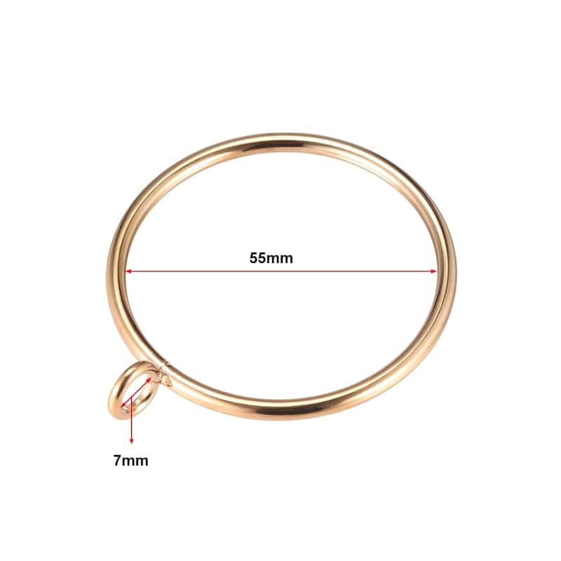 Curtain Rings Metal Drapery Ring for Curtain Rods